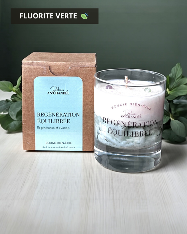 Bougie Bien-Être - Régénération Équilibrée