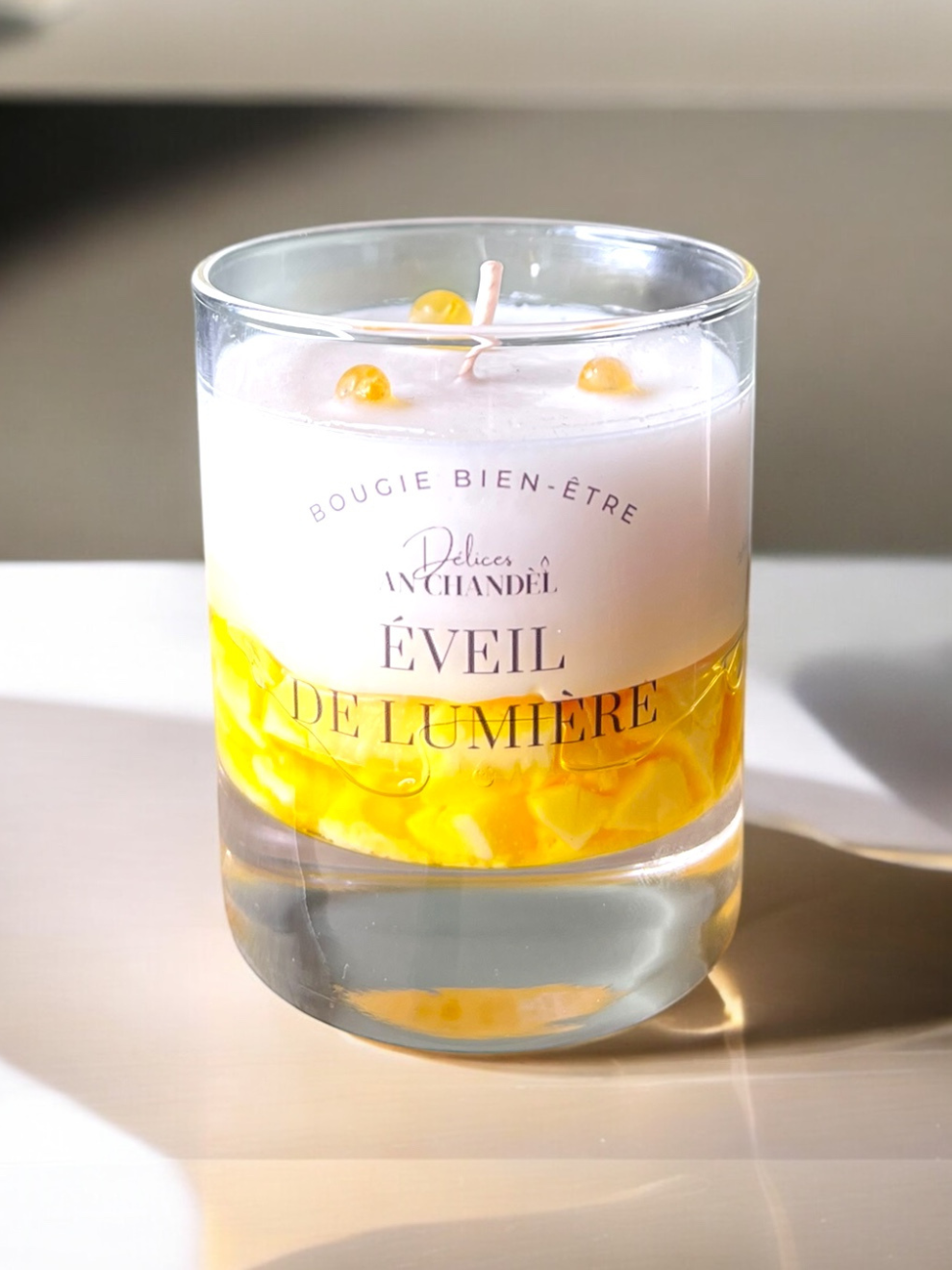 Bougie Bien-Être - Éveil de Lumière