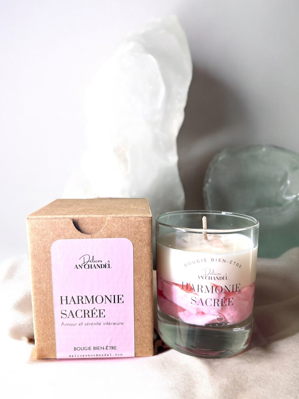 Bougie Bien-Être - Harmonie Sacrée