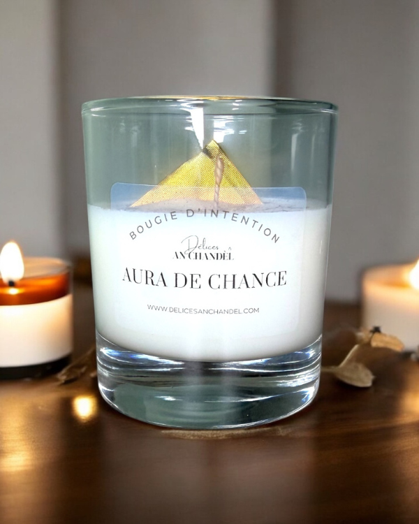 Bougie d’Intention – Aura de Chance
