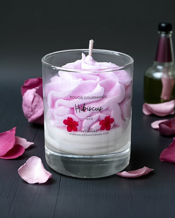 Bougie gourmande - Hibiscus