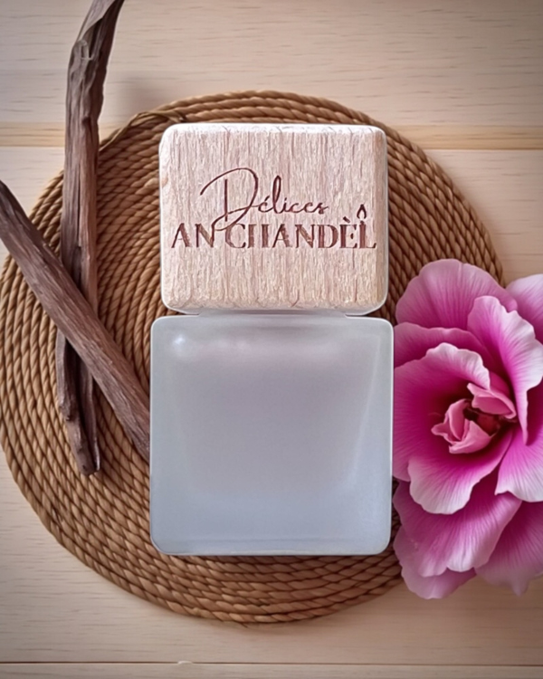 Désodorisant voiture Rose Vanille