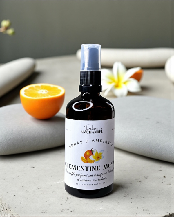 Spray d'ambiance _ Clémentine Monoï