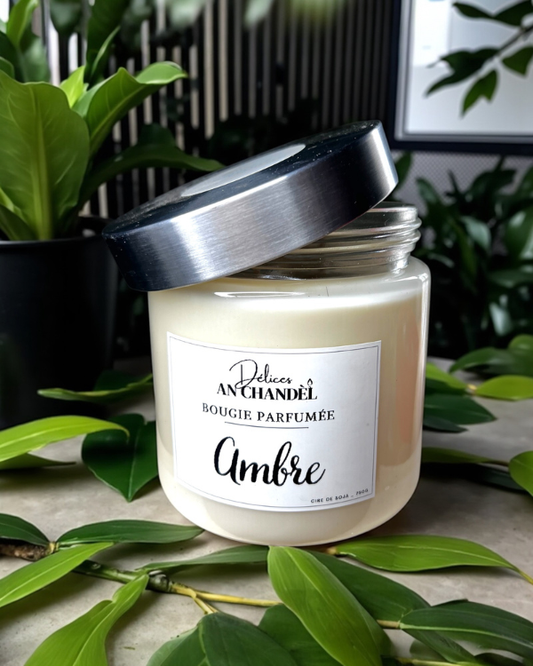 Bougie Éphémère – Ambre (750 g)