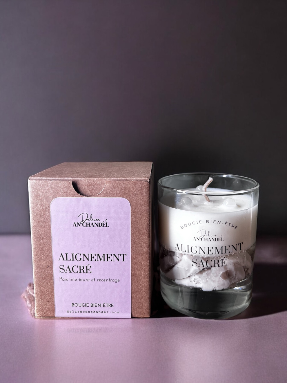 Bougie Bien-Être - Alignement Sacré