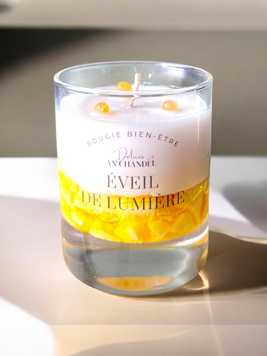 Bougie Bien-Être - Éveil de Lumière