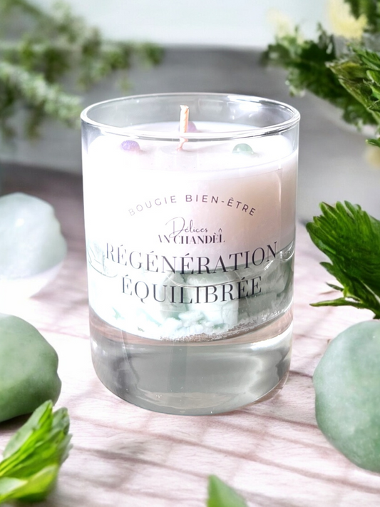 Bougie Bien-Être - Régénération Équilibrée