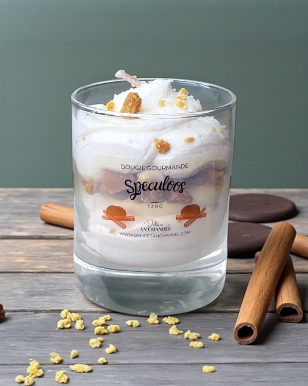 Bougie gourmande - Spéculoos