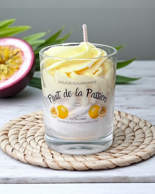 Bougie gourmande - Fruit de la passion