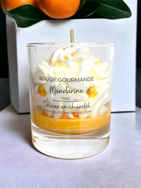 Bougie gourmande - Mandarine