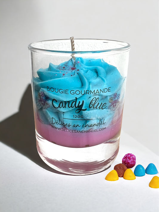 Bougie gourmande - Candy Blue